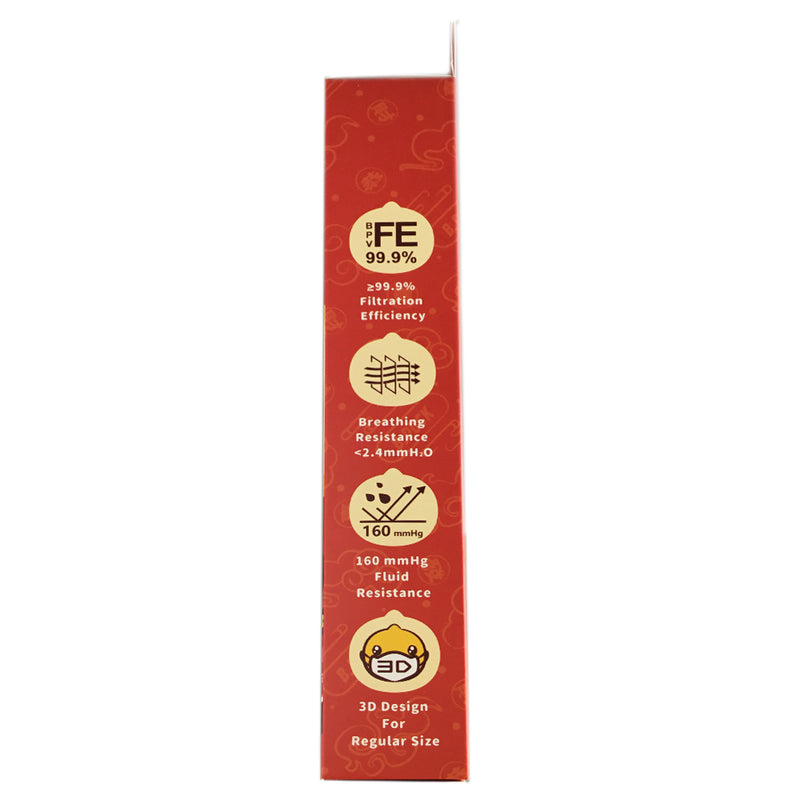 【 B Duck Chinese New Year KF94 Certified Medical Face Mask for Adults】Individually packaged (10pcs)