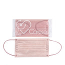 【Industrial Style】 Er2o3 Medical Face Mask for Adults 10pcs (Individual Package)(Cherry Blossom Pink)