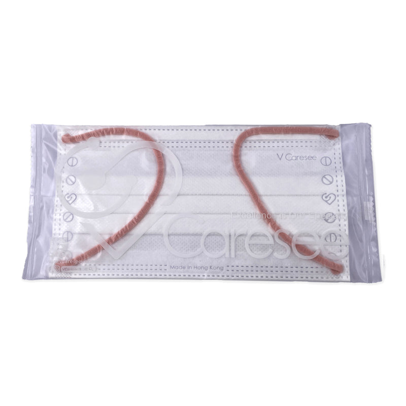 【Element 2D Medical Face Mask for Adults】 AgCl White 3 color ear rope Individual package (30pcs)