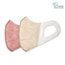 Banitore - 【Glamorous - Nude Beige+Rosy Brown 3D Medical Mask 】 Adult Size (20pcs)