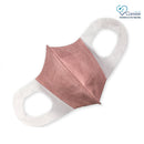 Banitore - 【Glamorous - Nude Beige+Rosy Brown 3D Medical Mask 】 Adult Size (20pcs)