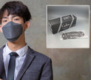 【Element 3D Medical Face Mask for Adults】 Carbon Dark Grey Individual package (20pcs)
