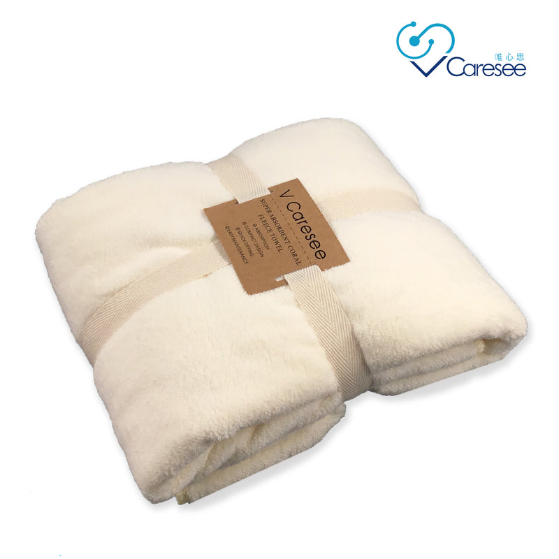 High-density coral fleece towel (1pcs) 6 colours