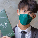 【Element 3D Medical Face Mask for Adults】 MnO4 2- Dark Green Individual package (10pcs)