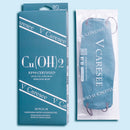 【Element 3D Medical Face Mask for Adults】Cu(OH)2 Peacock Blue Individual package (10pcs)