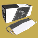 【Element 3D Medical Face Mask for Adults】 AgCl White + Carbon Dark Grey Individual package (20pcs)
