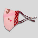 Smart Sport Air mask Christmas Deer Polygiene masks Swedish Tech Size M (adjusted earloop)