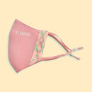 V Caresee Smart Sport Air mask Sakura x Forest Green Polygiene Anti-bacterial and anti-odor masks Swedish Technology