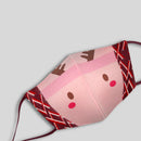 Smart Sport Air mask Christmas Deer Polygiene masks Swedish Tech Size M (adjusted earloop)