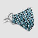 V Caresee Smart Sport Air mask Sea Blue double layer Polygiene Anti-bacterial and anti-odor masks Swedish Technology