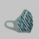 Smart Sport Air mask Cool Gray Polygiene masks Swedish Technology (Comfortable ear-loop M size)