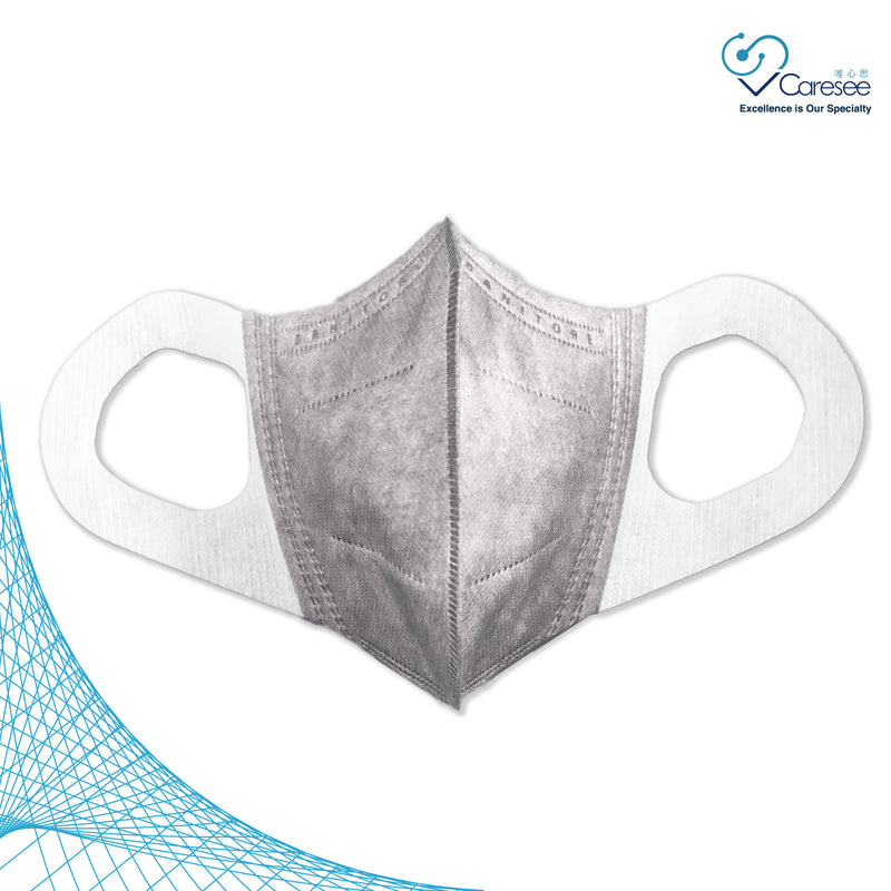 Banitore 3D Adult Medical Mask - Limited Edition Earth Tone Light Grey