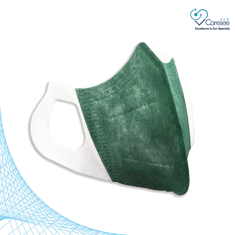 Banitore 3D Adult Medical Mask - Limited Time Earth Color Serie - Army Green